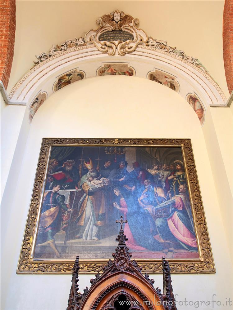 Milan (Italy) - Presentation of Jesus in the Temple  in the Carmine Church